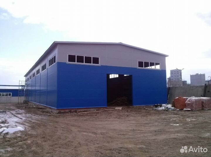 Строительство ангаров, складов, навесов под ключ