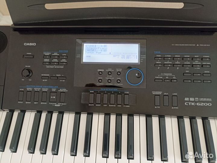 Синтезатор casio ctk 6200