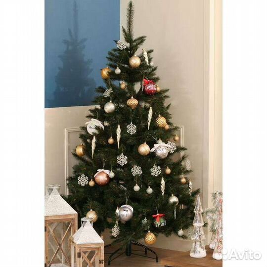 Снежинки с блёстками