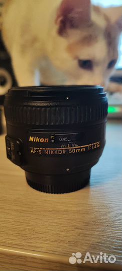 Объектив nikon 50mm f 1.4g af s nikkor