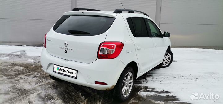 Renault Sandero 1.6 МТ, 2018, 107 300 км