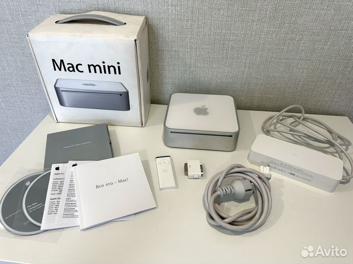 Apple Mac Mini A1176 ssd 4gb идеал