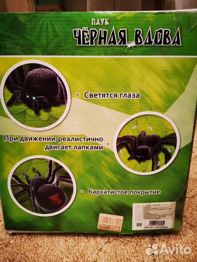 Паук на пульте управления