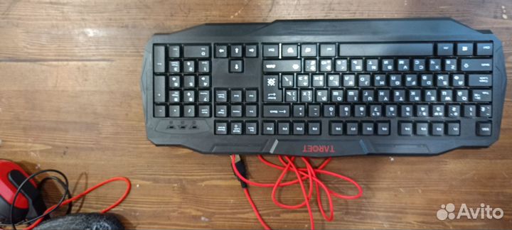 Набор игровой проводной гарнитуры