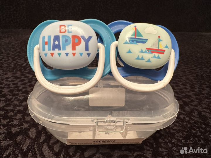 Соска-пустышка и соска на бутылочку Philip's Avent