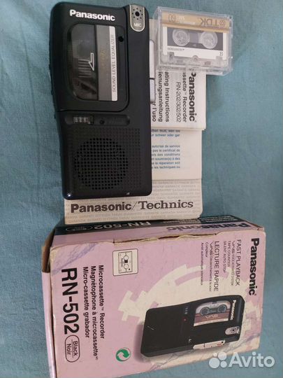 Кассетный диктофон panasonic RN-502