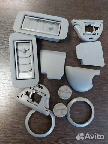 Пластик салона Toyota Land Cruiser 100