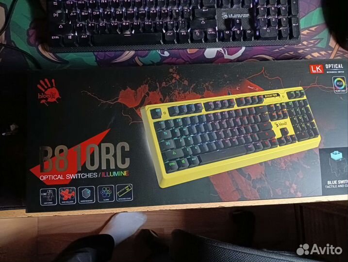 Клавиатура B810RC Bloody punk