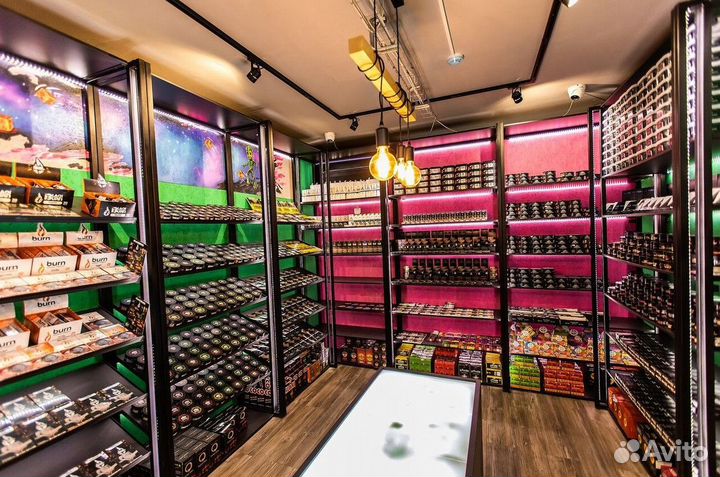 Магазин табака и вейп аксессуаров на продажу