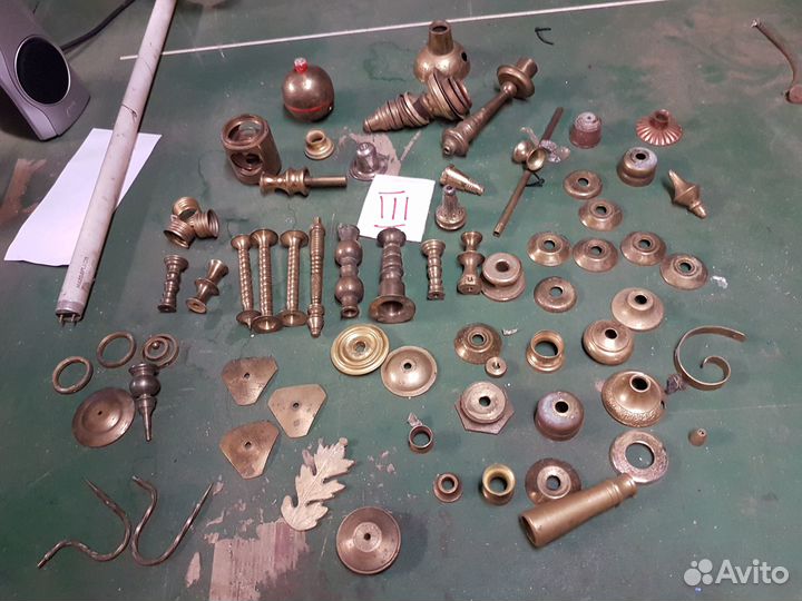 Элементы декора из бронзы