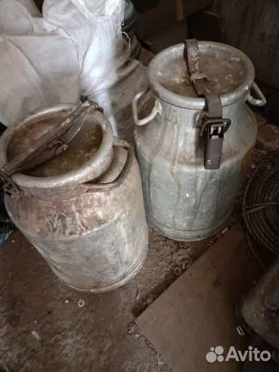 Фляга алюминиевая бу 40л