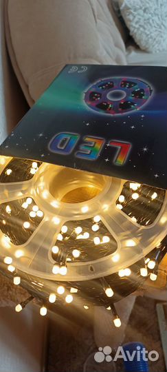 Новая гирлянда уличная 100 м. И 40 м