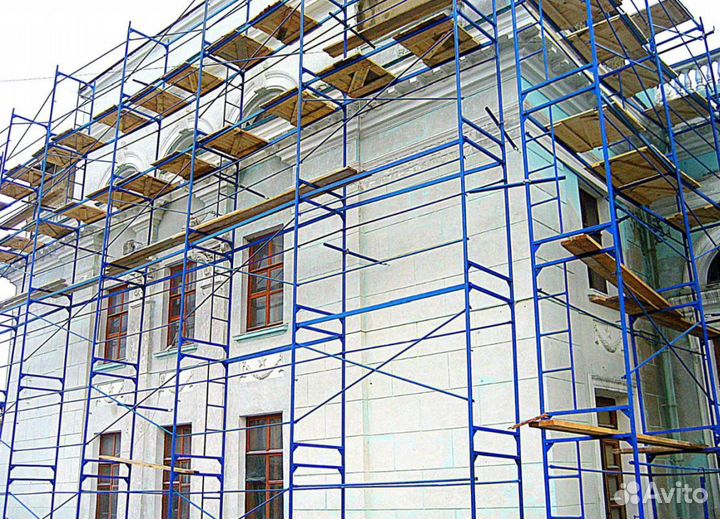 Леса для фасадов строительные