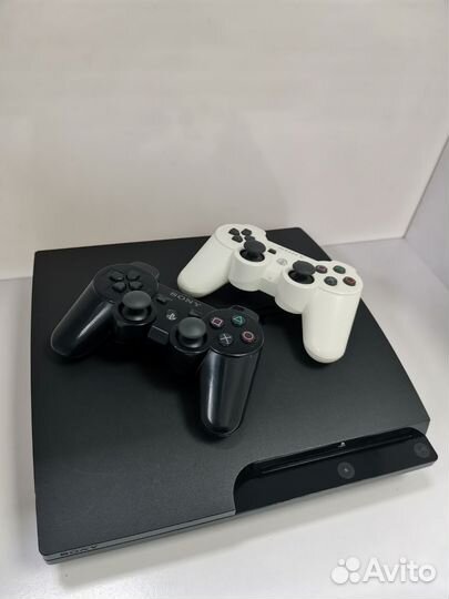 Sony PS3 slim 320gb 2 Дж 35игр