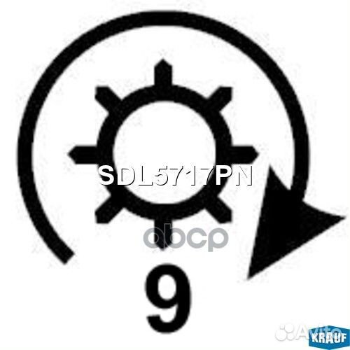 Бендикс стартера krauf SDL5717PN SDL5717PN Krauf