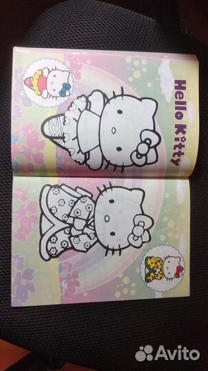 Раскраска Hello Kitty