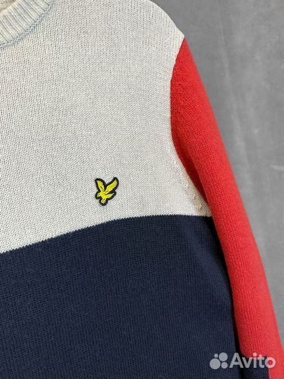 Шерстяной свитер Lyle & Scott оригинал