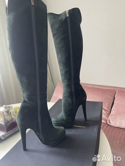 Сапоги женские натуральная кожа 35 размер