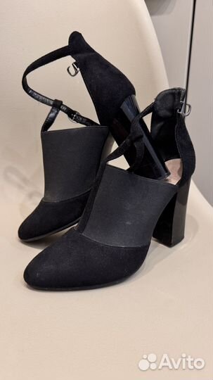 Туфли женские натуральная замша