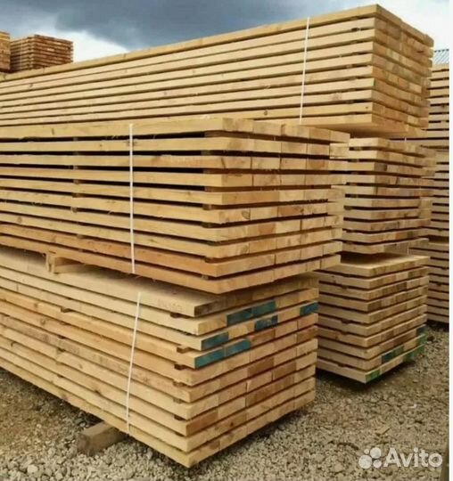 Доска обрезная строганная лиственница /сосна