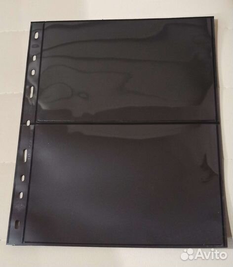 Листы для банкнот, открыток 