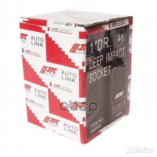 Головка торцевая глубокая ударная 6-гранная 1 х