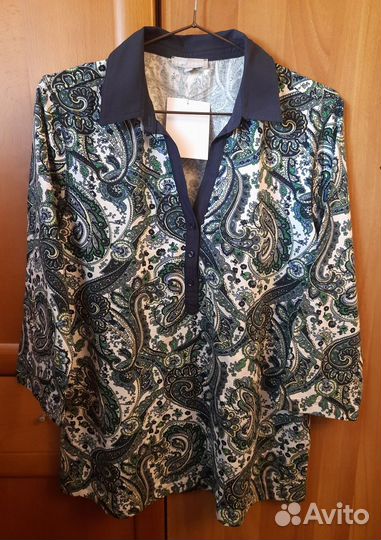 Блузка женская трикотаж 54