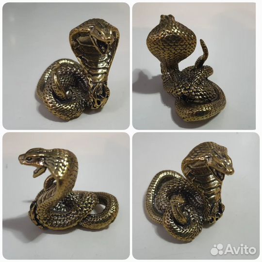 Кобра бронза змея - символ нового года