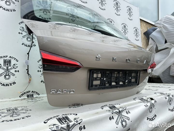 Крышка багажника Skoda Rapid 2 Оригинал в сборе