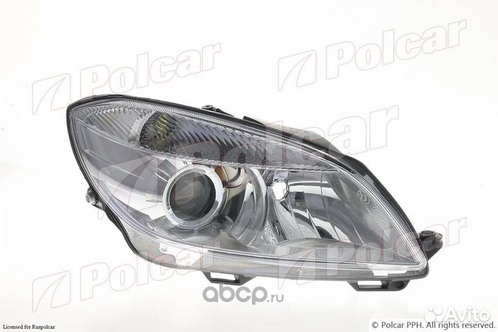 Фара правая (линза) Skoda Fabia (2010-2014)