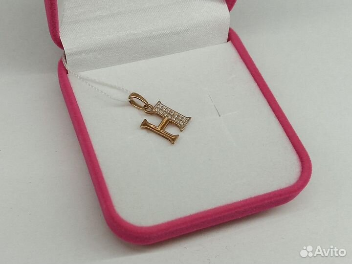 Подвеска золотая