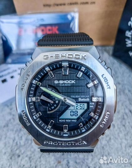 Часы Casio G-Shock GBM-2100 custom + комплект