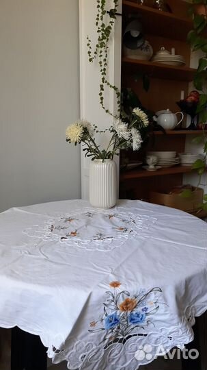 Скатерть хлопок винтаж