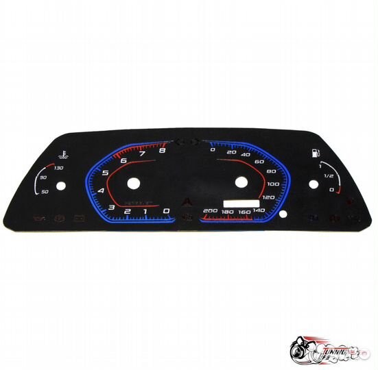 Шкала Bmw Style Ваз 2113-15/2110-12 одно окно VDO