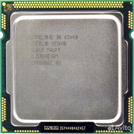 Intel Xeon X3440 LGA1156 2.53GHz 4core 2500MHz
