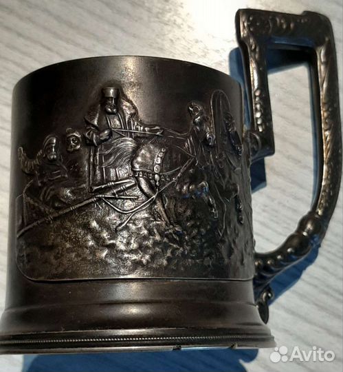 Подстаканник серебро 84 проба