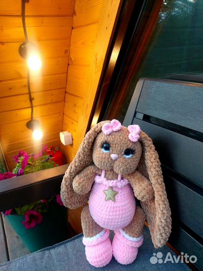 Плюшевая зайка