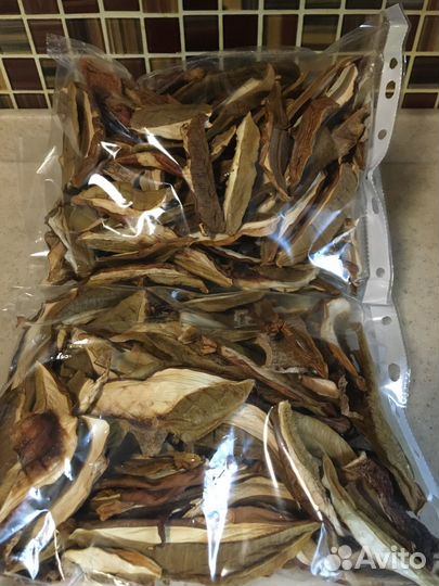 Грибы белые сушеные