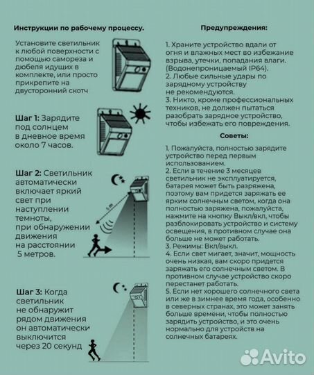 Фонарь уличный на солнечных батареях