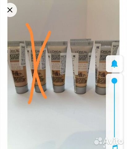 Миниатюры тональный крем Loreal alliance perfect