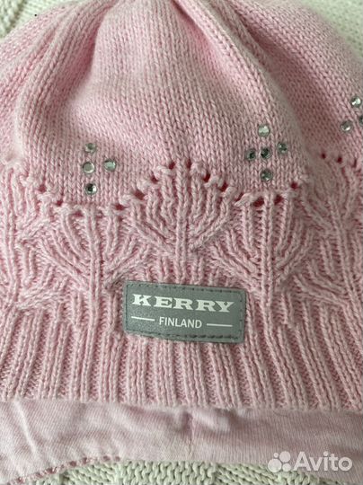 Шапка для девочки демисезонная