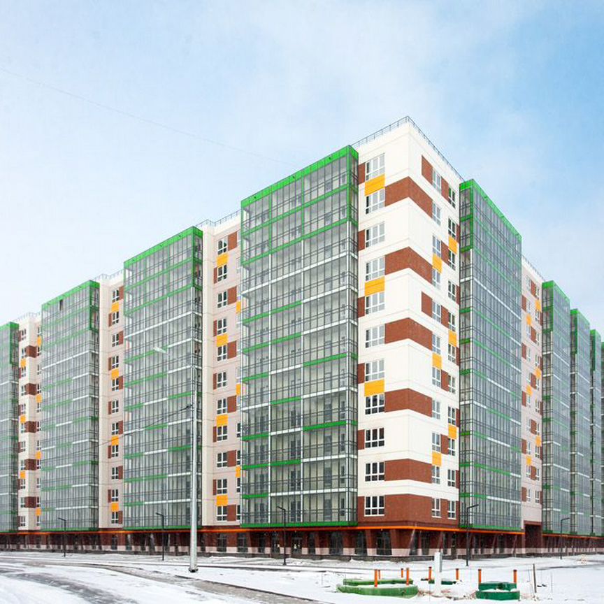 3-к. квартира, 77,3 м², 12/12 эт.