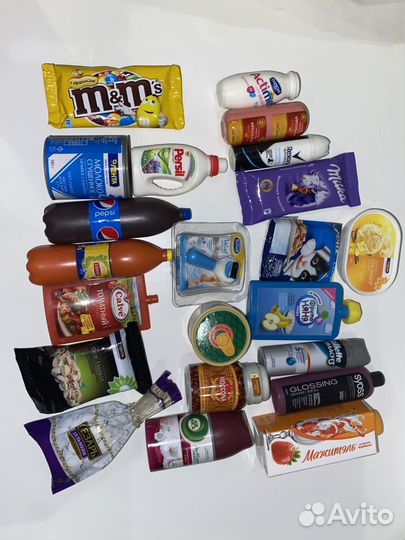 Мини лента игрушки с тележкой