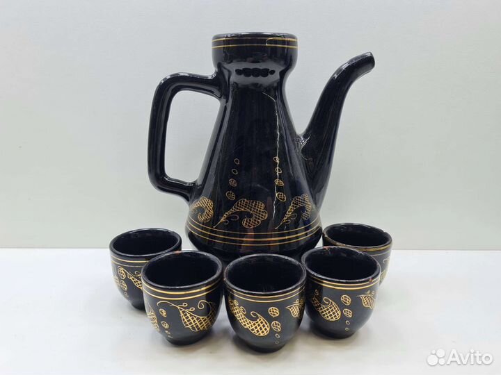 П.527 Кувшин и 5 чашек