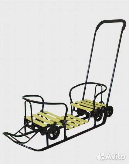 Санки для двойни двойняшек погодок санки коляска