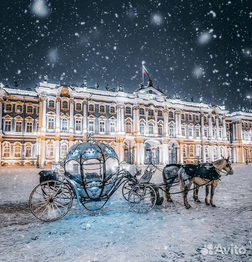 Тур в Санкт-Петербург на Новый год, 4 дня