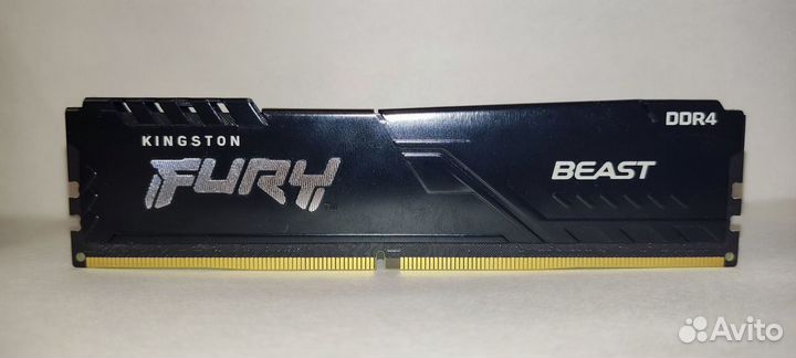 Оперативная память ddr4 hyperx fury 8gb