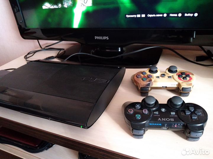 Sony PS3 прошитая 500гб