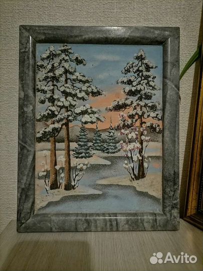 Пано из камня (натуральный мрамор)