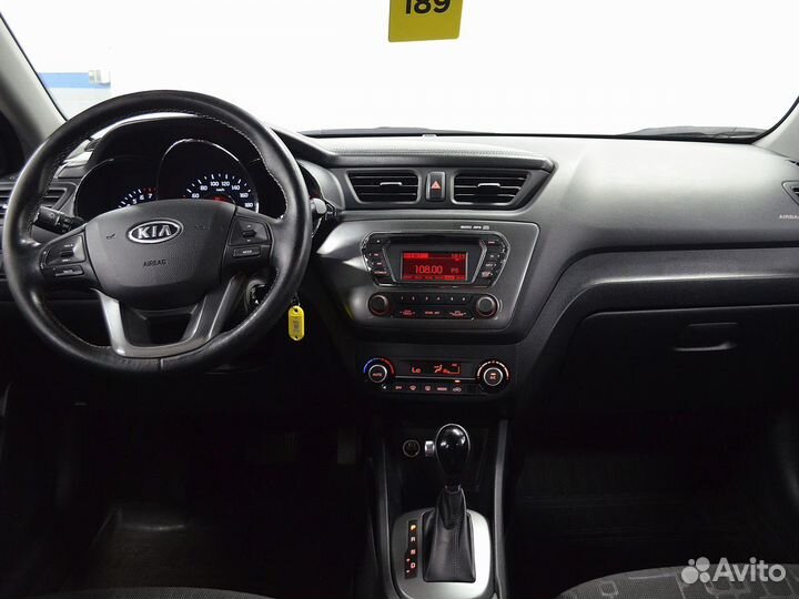 Kia Rio 1.6 AT, 2013, 128 772 км